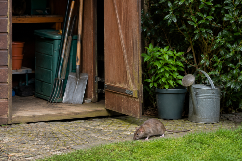 Protéger un abri de jardin contre les rats et les souris